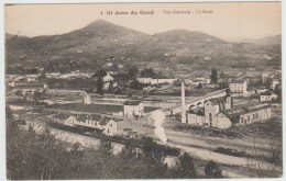 SAINT JEAN DU GARD (30) - VUE GENERALE - LA GARE - Saint-Jean-du-Gard