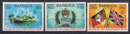 Barbuda 1977 25 Years Anniversary Cornonation, Mi 334-336 MNH(**) - Barbuda (...-1981)