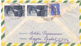 BRASILE - LETTERA VIAGGIATA PER ROMA - ANNO 1964 - F.TO 9X15  - VIA AEREA -  STORIA POSTALE - Brieven En Documenten