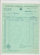 NAMUR - COMPTOIR CENTRAL ELECTRICITE -   1966 - Straßenhandel Und Kleingewerbe