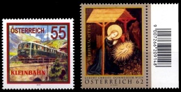 (097-98) Austria / Autriche / Österreich Model Trains / Locomotives / Railway / Christmas / Noel  ** / Mnh Mi 2855+2969 - Collections