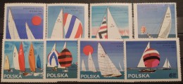 Poland, 1965, Mi: 1587/94 (MNH) - Sailing