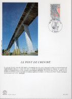 Encart Philatélique 1er Jour De 1991 " LE PONT DE CHEVIRE " N° YT 2704. - Ponti
