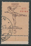 1952 TRIESTE B USATO OLIMPIADI DI HELSINKY 5 D - M56-9-2 - Gebraucht