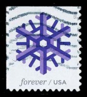 Etats-Unis / United States (Scott No.5031 - Flocon De Neige / Snow Flake) (o) P2 - Used Stamps