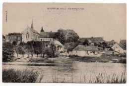 CPA - SEICHES - LES BORDS DU LOIR - N/b - 1917 - - Seiches Sur Le Loir