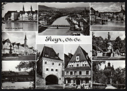 STEYR Oberösterreich - Mehrbildkarte - Gelaufen 1960 - Steyr