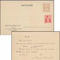 Suisse 1908. Entier Postal Timbré Sur Commande. Boîtes Décorées Pour Montres, Le Locle - Horlogerie