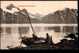 DC1912 - NORWAY - LYNGENFJORD - NORDLAND - FISHERMEN - Noorwegen