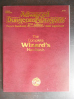 Manuel "AD&D TSR - 2nd Edition - The Complete Wizard´s Handbook" 1992 - Autres & Non Classés