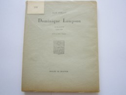 Jean Puraye - Dominique Lampson, Humaniste - Editions Desclée De Brouwer - édition Originale Nr 198 - Belgische Autoren