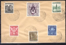 Sanctuaire D’Echternach Sur Enveloppe Avec Cachet, 392 / 397, Cote 40 € - Covers & Documents