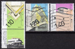 ISRAEL 1990 - MiNr: 1174+1175+1187  Used - Usados (sin Tab)