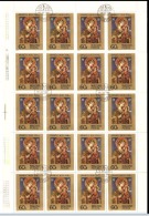 Hungary 1975 SG 2998 Hungarian Icons (20) - Full Sheets & Multiples