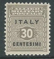 1943 OCCUPAZIONE ANGLO AMERICANA SICILIA 30 CENT MNH ** - M29-4 - Anglo-american Occ.: Sicily