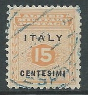 1943 OCCUPAZIONE ANGLO AMERICANA SICILIA USATO 15 CENT - M29-6 - Occ. Anglo-américaine: Sicile