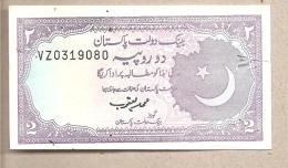 Pakistan - Banconota Circolata Da 2 Rupie - 1986 - Pakistán