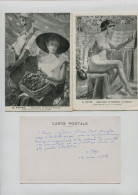 Georges PAVEC Peintre - 3 Cartes Autographes - Salon De Cannes - Pintores Y Escultores