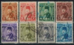 ÄGYPTEN 1944 - MiNr: 268-277   Lot 8x  Used - Oblitérés