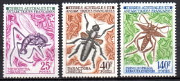TGC/ TAAF Terres Australes  N° 40 à 42  Neuf  XX  MNH , Cote :  38,00 € , Album 12 - Unused Stamps