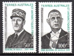 TGC/ TAAF Terres Australes  N° 46 & 47  Neuf  XX  MNH , Cote :  70,00 € , Album 12 - Unused Stamps