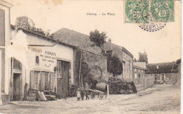 1907 Charey "La Place "    Maison Liegaut  Aubergiste ( Onville Julien Les Gorze Jaulny ) - Chambley Bussieres