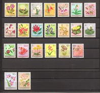 302-323** - Fleurs Du Congo (22 Val). - Unused Stamps