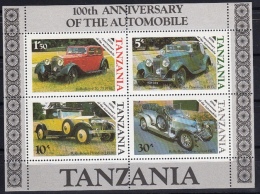 TANZANIE Automobiles, Voitures, Cars, Coches, Yvert BF 42. ** MNH. ROLLS ROYCE - Cars