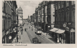 AK Inowroclaw Hohensalza Friedrichstrasse Hotel Rom Strassenbahn Ul Krolowej Jadwigi Bei Posen Poznan Bromberg Bydgoszcz - Posen