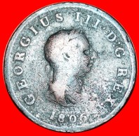 § MISTRESS OF SEAS: UNITED KINGDOM ★ HALF PENNY 1806! GEORGE III (1760-1820) INTERESTING TYPE! LOW START ★ N - B. 1/2 Penny