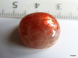 Cabochon Pierre De Soleil Naturelle Sans Aucun Traitement Pierre Semi-précieuse Environ 16x14x9mm   Une Jolie Pierre De - Perle