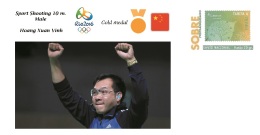 Spain 2016 - Olympic Games Rio 2016 - Gold Medal Sport Shooting Male Vietnam Cover - Tenis De Mesa
