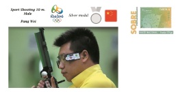 Spain 2016 - Olympic Games Rio 2016 - Bronze Medal Sport Shooting Male China Cover - Tenis De Mesa