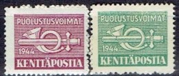 FINLAND # FROM 1944  STANLEY GIBBONS M396 - M397 - Militair