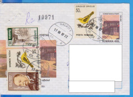 REGISTERED LETTER INFLATION STAMPS   ROMANIA STATIONERY - Altri & Non Classificati