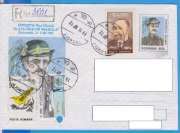 REGISTERED LETTER INFLATION STAMPS   ROMANIA STATIONERY - Andere & Zonder Classificatie