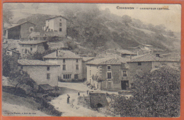 Carte Postale 42. Chambon-Feugerolles  Institution Ste-Cécile Mlles Robert Trés  Beau Plan - Le Chambon Feugerolles