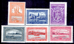 Jugoslava-00036 - 1932: Y&T N. 225/230 (+) LH - Privo Di Difetti Occulti - Unused Stamps