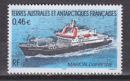 TAAF 2002 Marion Dufresne / Ship 1v ** Mnh (31569H) - Unused Stamps