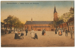 Germersheim Kathol. Kirche Und Kirchplatz Edit Eugen Mayer - Germersheim