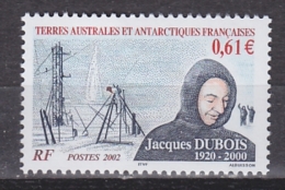 TAAF 2002 Jacques Dubois 1v ** Mnh (31569M) - Unused Stamps