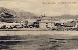 CABO VERDE,  SÃO VICENTE, Estação Telegraphica, 2 Scans - Kaapverdische Eilanden