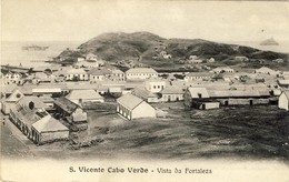 CABO VERDE,  SÃO VICENTE, Vista Da Fortaleza, 2 Scans - Kaapverdische Eilanden