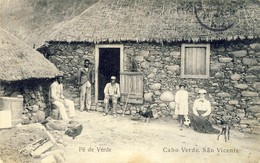 CABO VERDE,  SÃO VICENTE, Pé De Verde, 2 Scans - Kaapverdische Eilanden