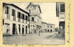 SÃO TOMÉ, Rua Matheus Sampaio, 2 Scans - Sao Tome And Principe