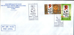 Egypt - Envelope Occasionally 2003 - Football - Brieven En Documenten