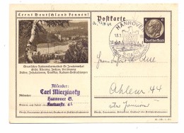 SPORT - RUDERN / Rowing - Sonderstempel 28. Deutsches Meisterschaftsrudern, Hannover, 1939 - Rowing