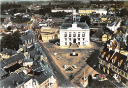 76-YVETOT- VUE DU CIEL PLACE DE L'HÖTEL DE VILLE - Yvetot