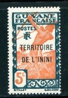 ININI- Y&T N°4- Neuf Avec Charnière * - Unused Stamps