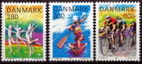 Denmark 1985  Sport MiNr.842-844 MNH (**)  (lot  L 517) - Unused Stamps
